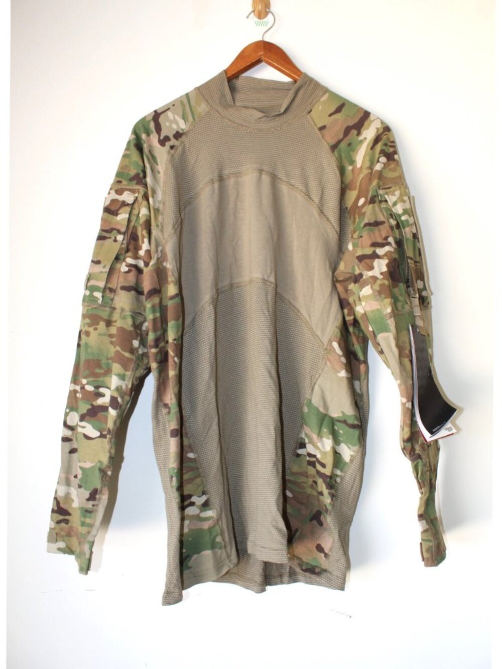 NWT Massif US Army Combat Men's Shirt Camo 2XL Flame Resistant Outdoor Military